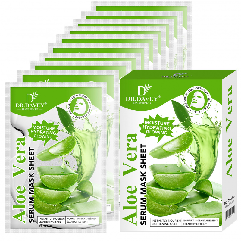 Aloe Vera Pot - Masque facial en feuille au sérum
