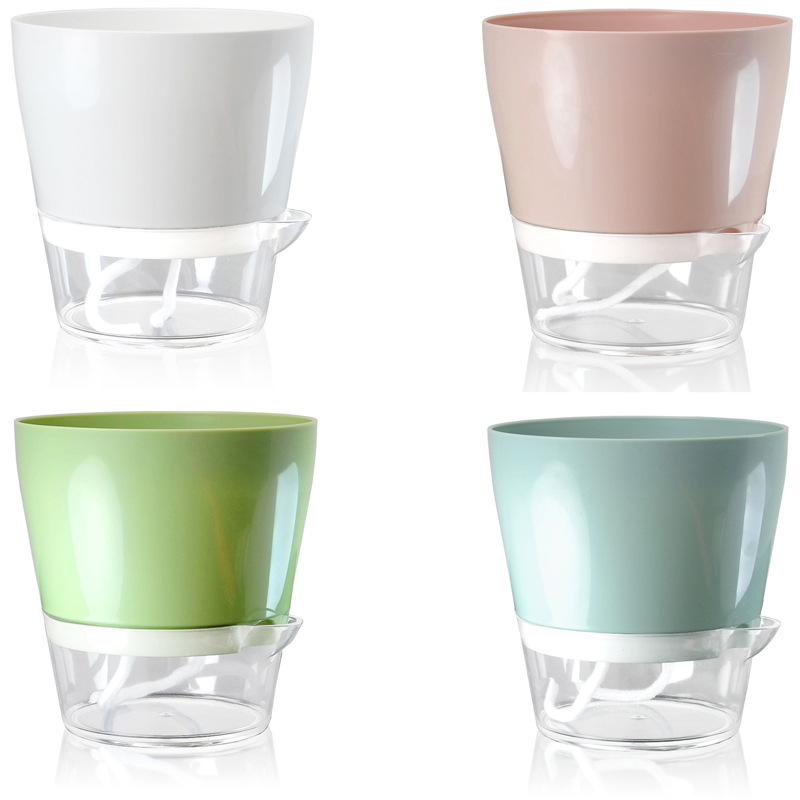 Aloe Vera Pot - Pot de Fleur Paresseux avec Trou
