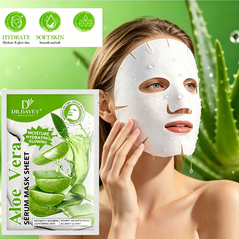 Masque facial en feuille au sé - Aloe Vera Pot avis et prix