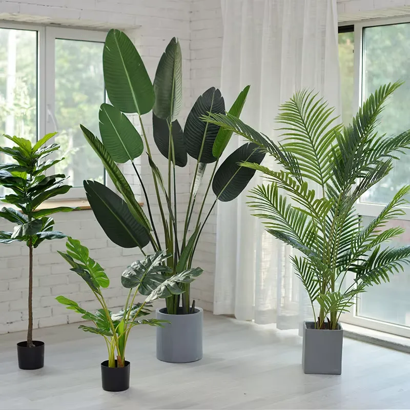 Plantes vertes artificielles d - Bird Paradise Strelitzia avis et prix