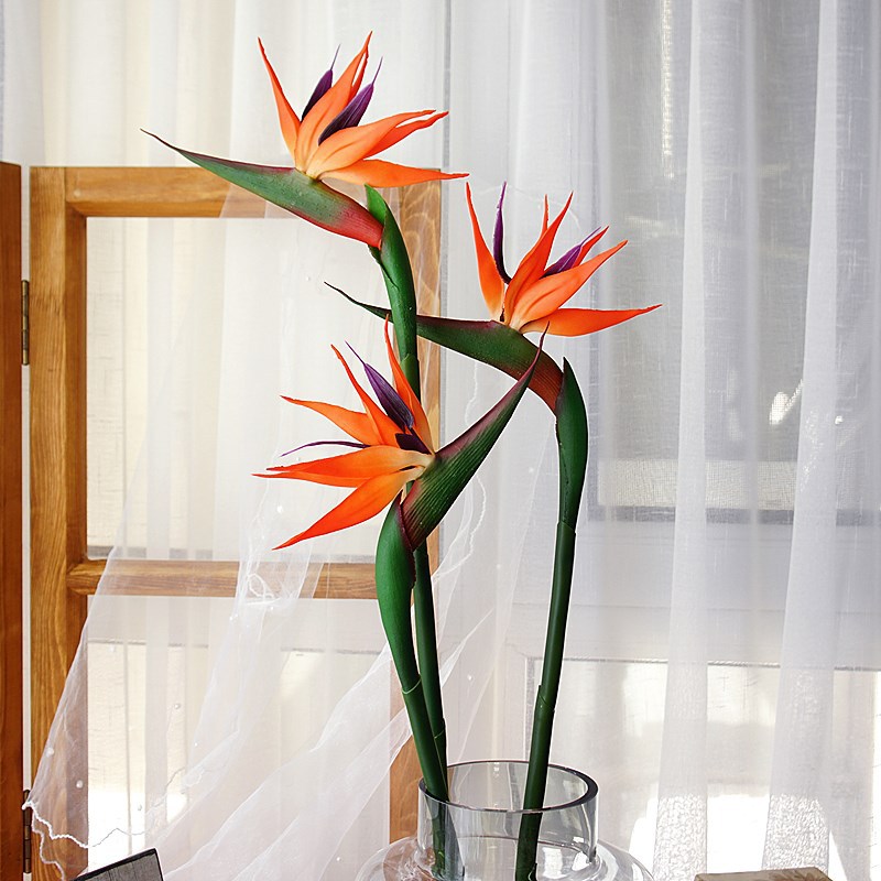 3 fleurs artificielles d'oisea - Bird Paradise Strelitzia avis et prix